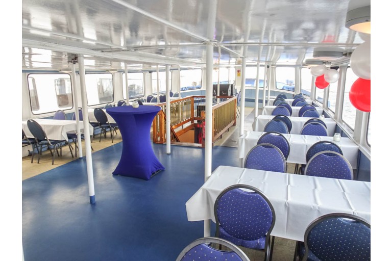 250 gäste Fahrgastschiff