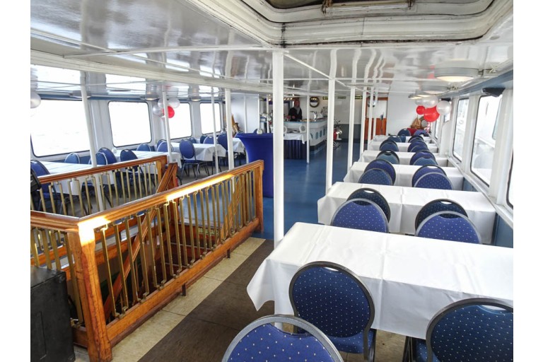 250 gäste Fahrgastschiff