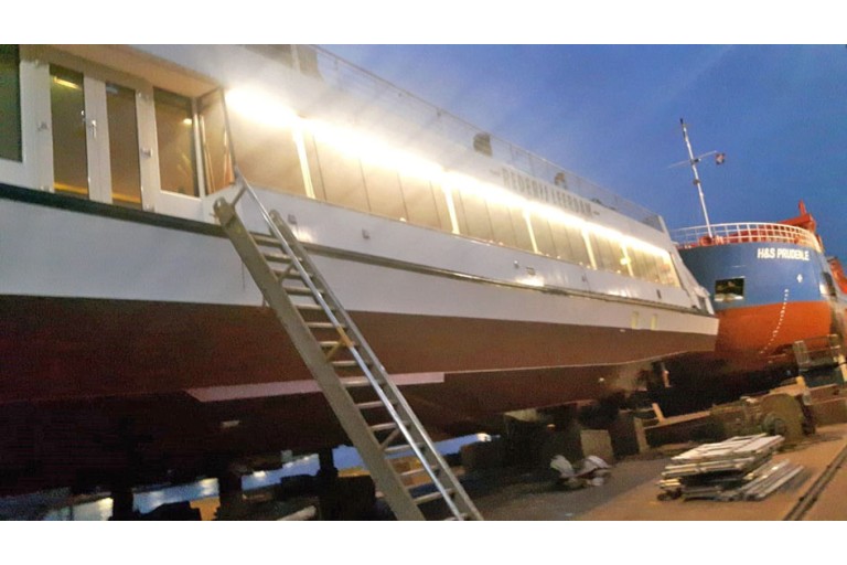 250 passagers Bateau d'excursion