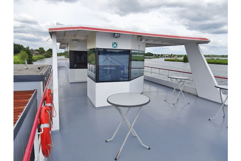 200 passagers Bateau d'excursion, certificat du Rhin