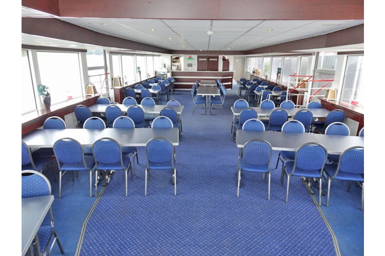 200 passagers Bateau d'excursion, certificat du Rhin