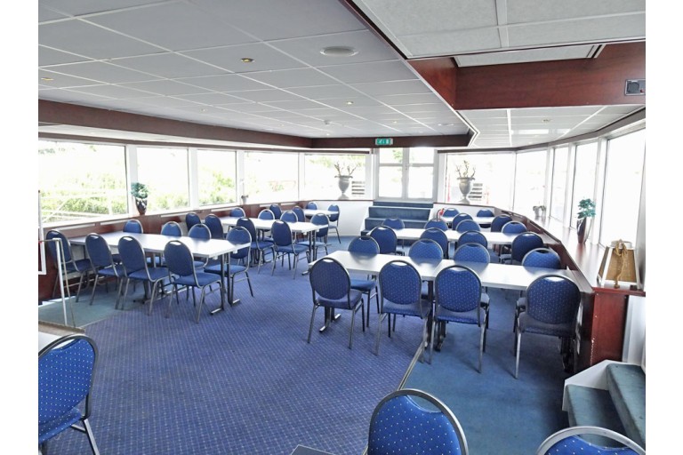 200 passagers Bateau d'excursion, certificat du Rhin