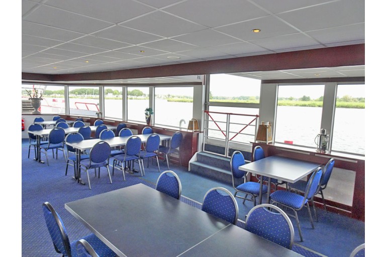 200 passagers Bateau d'excursion, certificat du Rhin