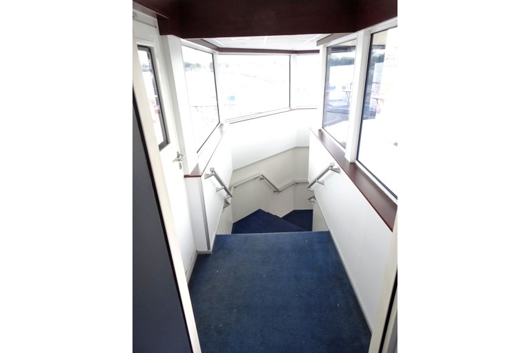 200 passagers Bateau d'excursion, certificat du Rhin