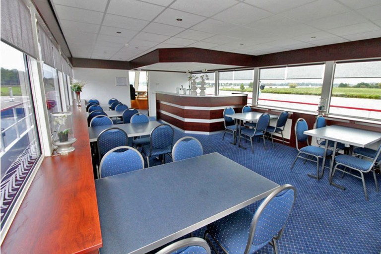 200 passagers Bateau d'excursion, certificat du Rhin