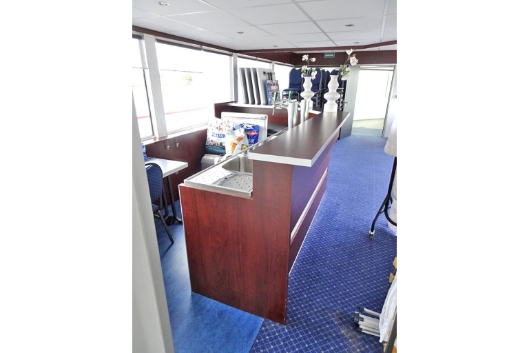 200 passagers Bateau d'excursion, certificat du Rhin