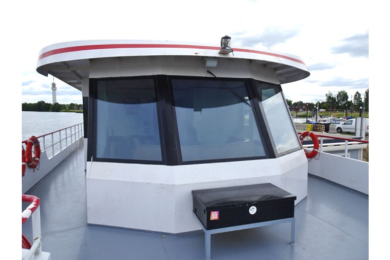 200 passagers Bateau d'excursion, certificat du Rhin