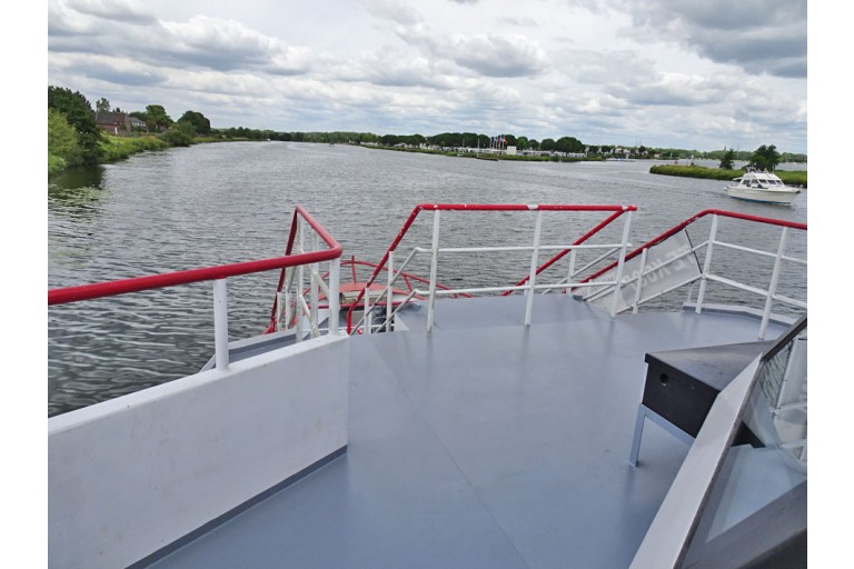 200 passagers Bateau d'excursion, certificat du Rhin