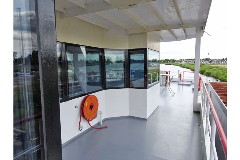 200 passagers Bateau d'excursion, certificat du Rhin