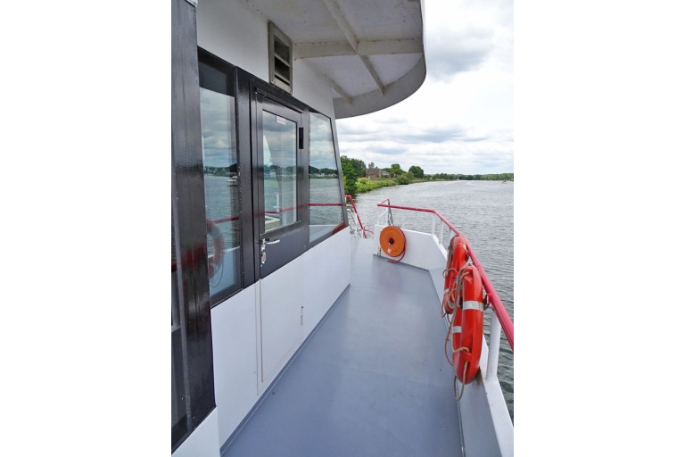 200 passagers Bateau d'excursion, certificat du Rhin