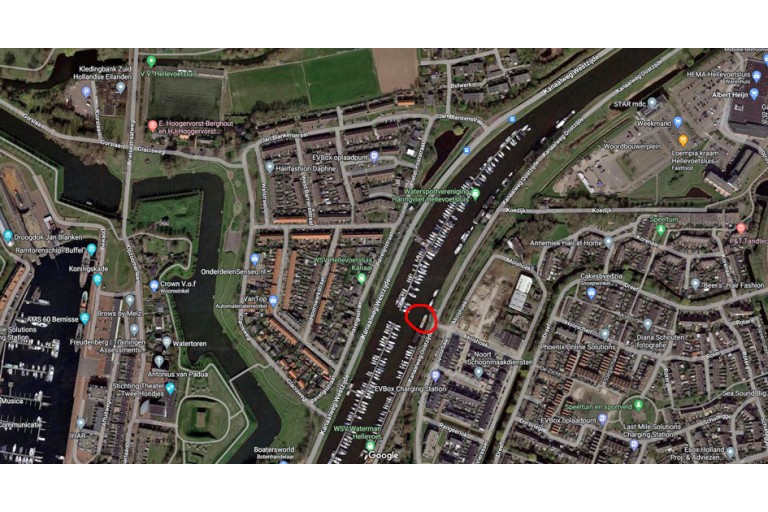 Residential mooring Hellevoetsluis