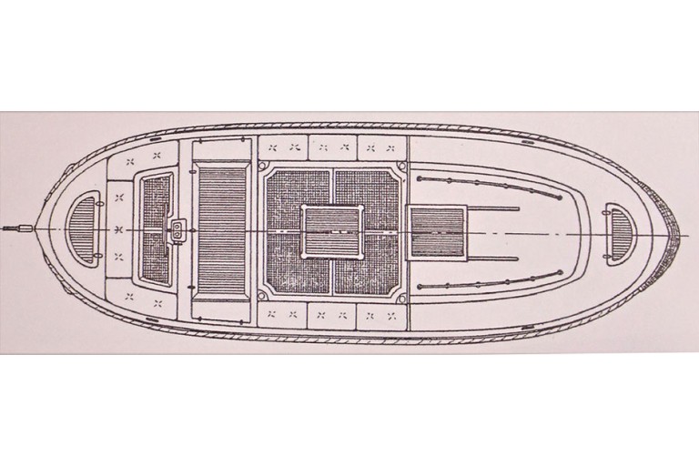 Jan van Gent 10.35 cabin