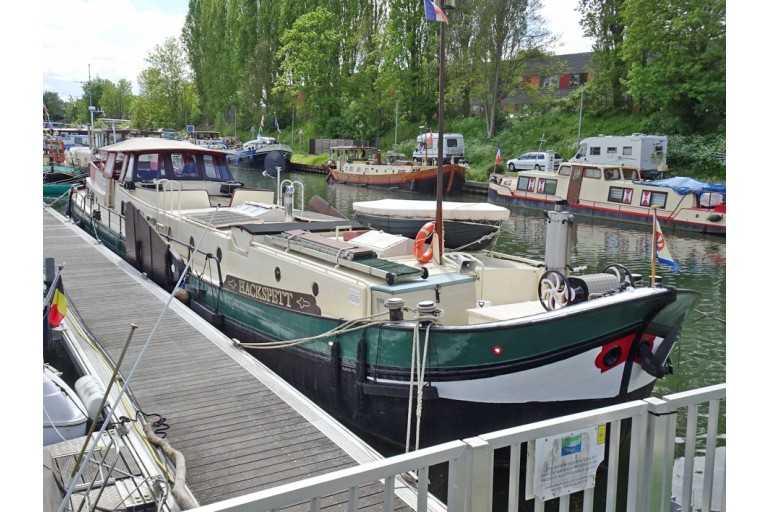 Péniche Hollandaise 25.66 avec certificat