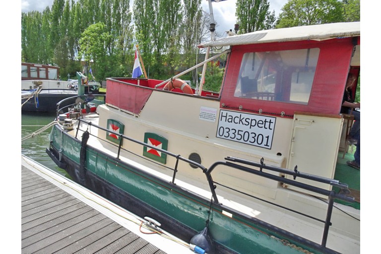 Péniche Hollandaise 25.66 avec certificat