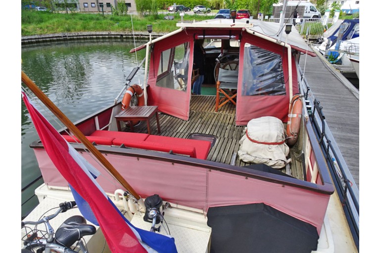 Péniche Hollandaise 25.66 avec certificat