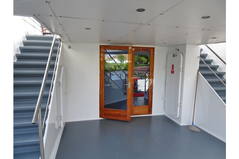 Passenger vessel 220 pax, Rhine certificated