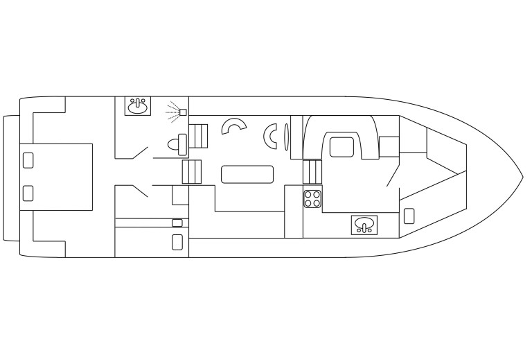 Motor cruiser Goya 12.50 Flybridge