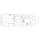 Motor cruiser Goya 12.50 Flybridge