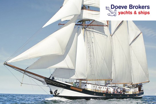 Charter ship Three-masted topsail schooner
