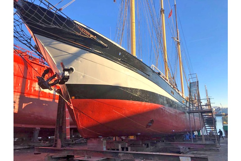 Dreimast Toppsegelschoner Swaensborgh