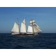 Charter ship Three-masted topsail schooner