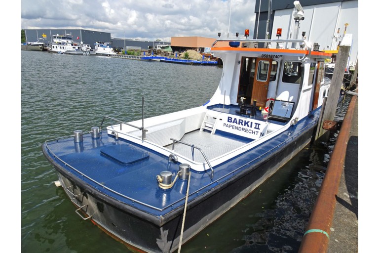Push Tug Workvessel 16.85, Rhine attest