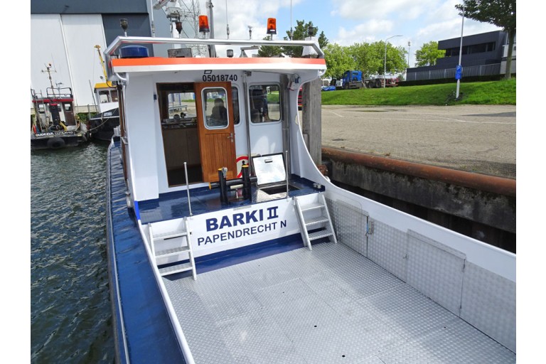 Push Tug Workvessel 16.85, Rhine attest