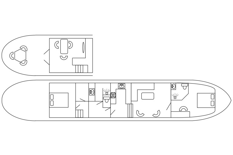 Peniche Hollandaise 27.00 avec certificat, Luxe Motor