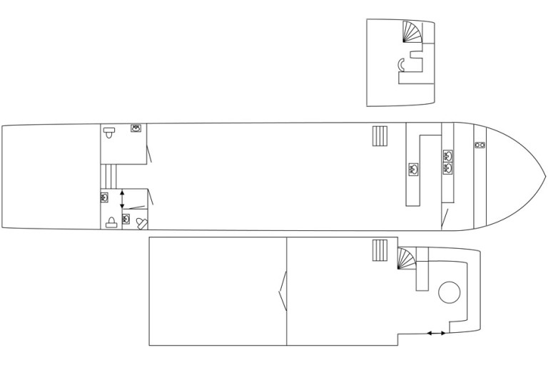 Dagpassagiersschip 250 pers