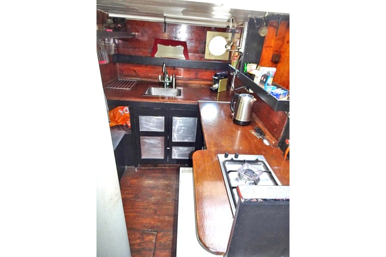 Cotre Péniche à voile 18.00 avec ES-TRIN