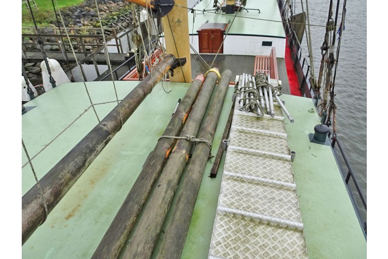 Dreimast-Charterklipper 24 Nächte oder 75 Tage Gäste