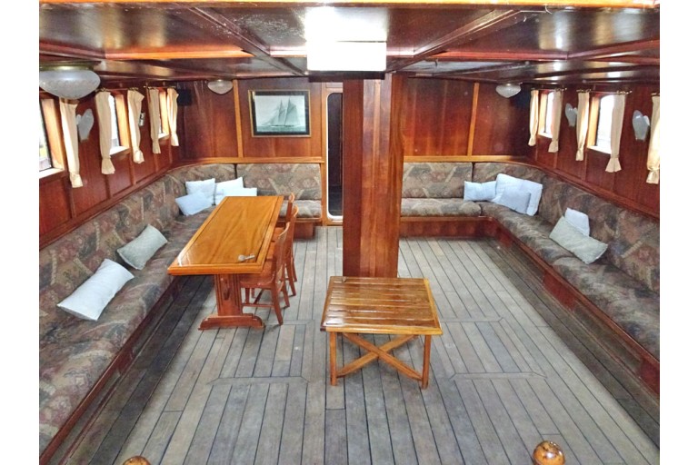 Dreimast-Charterklipper 24 Nächte oder 75 Tage Gäste