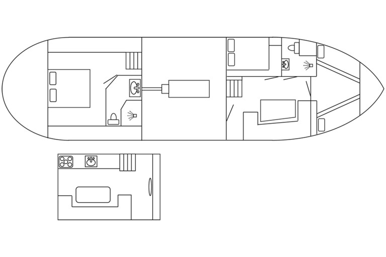 Kutteryacht 19.14, ES-TRIN zertifiziert