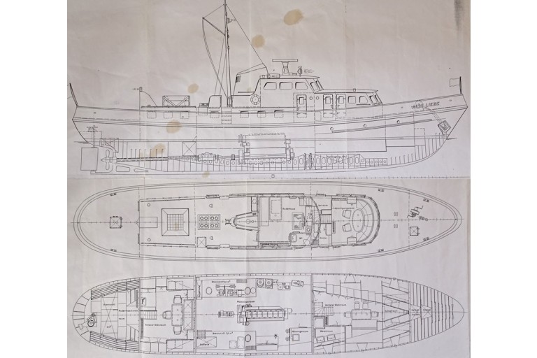 Lürssen ex German Customs boat 28.71, ES-TRIN certified