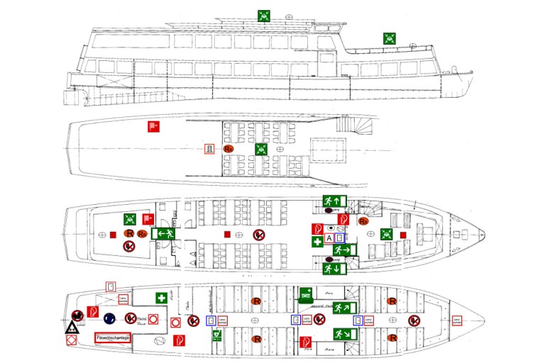 Passenger vessel 221 pax, Rhine certificated
