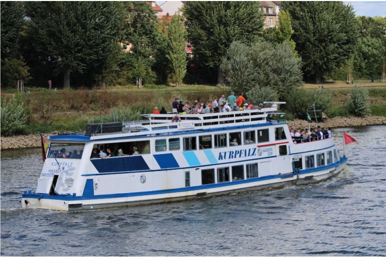 Passenger vessel 221 pax, Rhine certificated