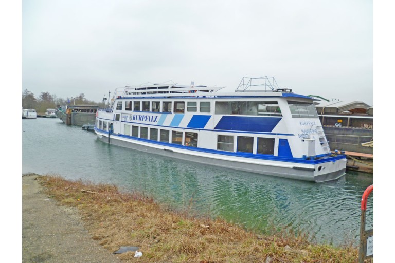 Passenger vessel 221 pax, Rhine certificated