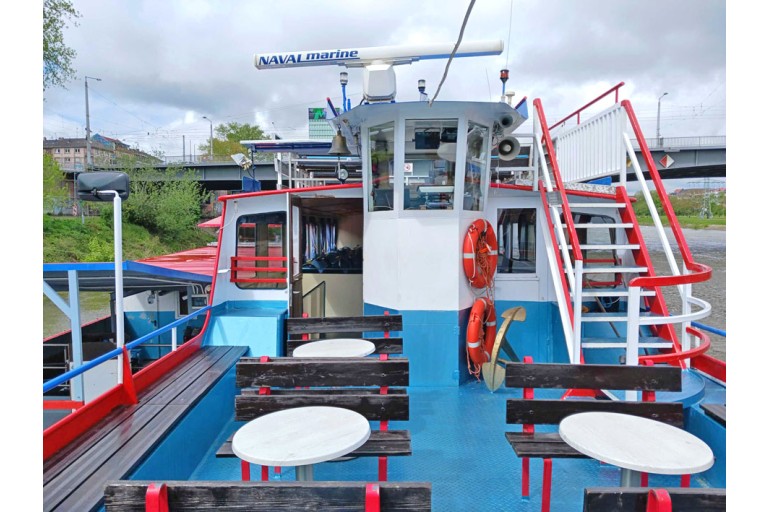 Passenger vessel 221 pax, Rhine certificated
