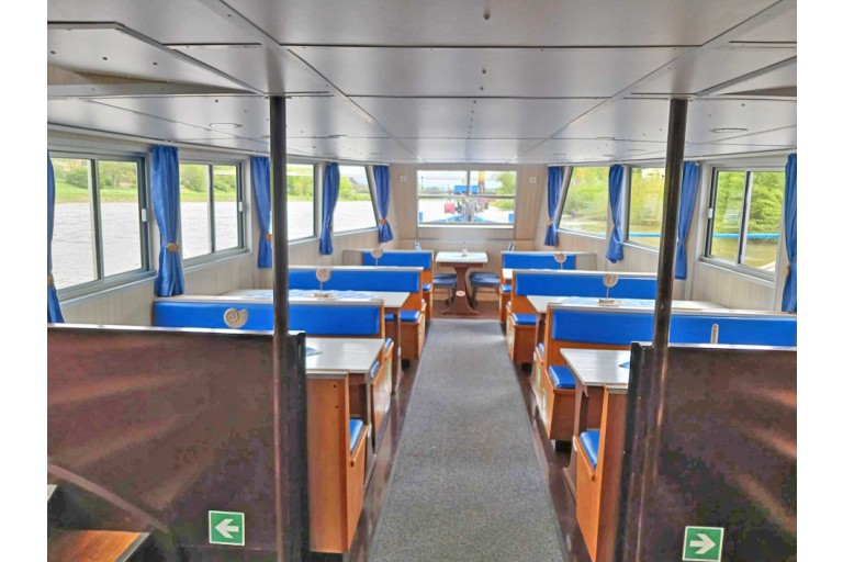 Passenger vessel 221 pax, Rhine certificated