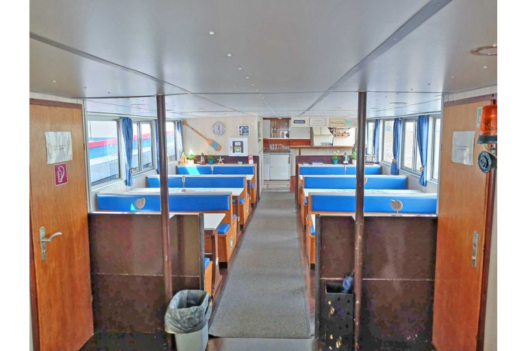Passenger vessel 221 pax, Rhine certificated