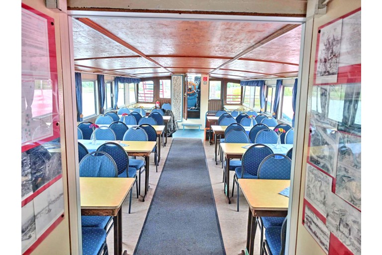Passenger vessel 221 pax, Rhine certificated