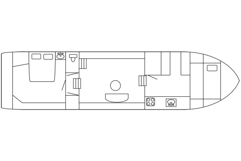 Rijokruiser 15.80 AK, Varend Woonschip