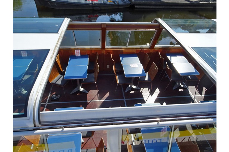 Amsterdamse Grachten rondvaartboot 21.80