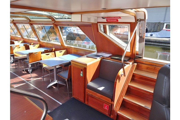 Amsterdamse Grachten rondvaartboot 21.80