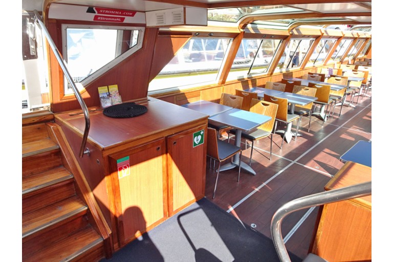 Amsterdamse Grachten rondvaartboot 21.80