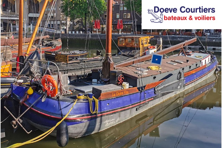 Peniche Hollandaise / Tjalk 20.73 avec certificat ES-TRIN