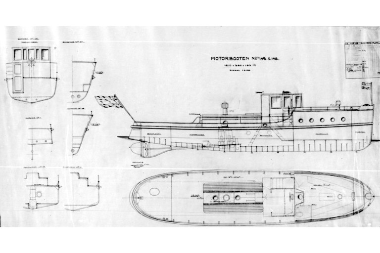 Dockyard 13, Motor tender