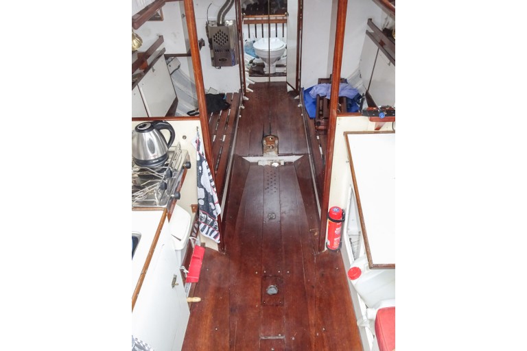 Klassische Segelyacht 9.60