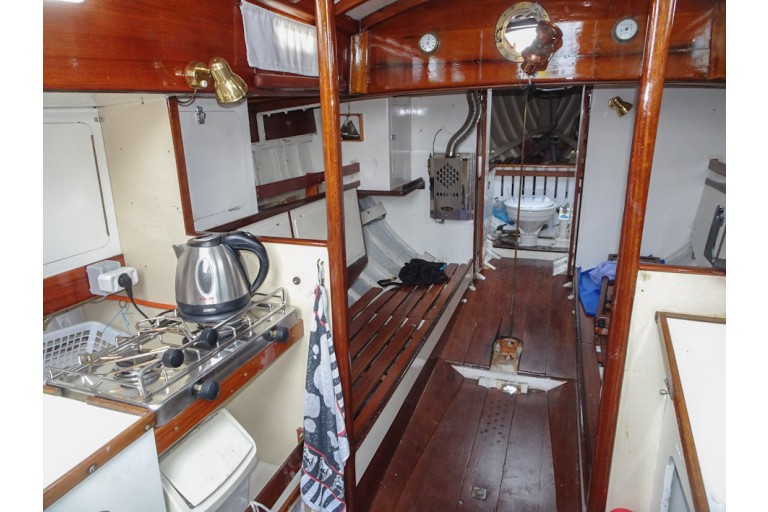 Klassische Segelyacht 9.60