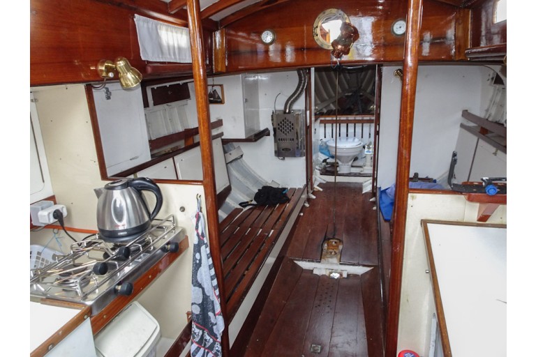 Klassische Segelyacht 9.60